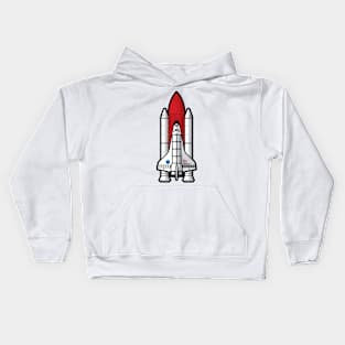 Space Shuttle Launch T-Shirt / Sticker Kids Hoodie